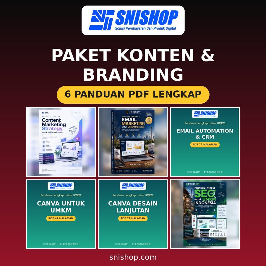 Cover Paket Konten & Branding