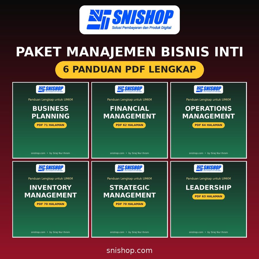 Cover Paket Manajemen Bisnis Inti