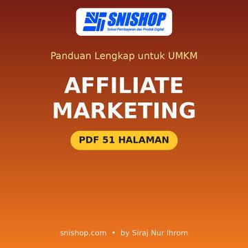 Cover Panduan Affiliate Marketing untuk UMKM