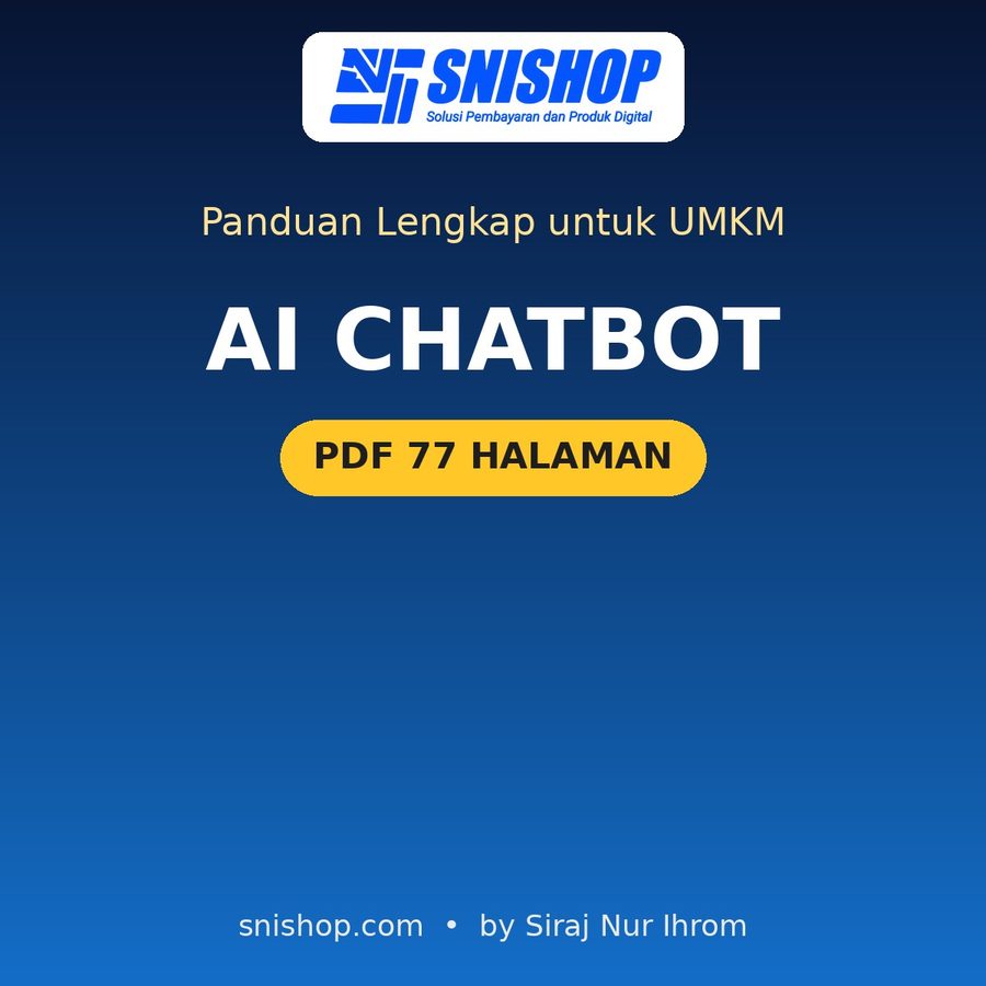 Cover Panduan AI Chatbot untuk UMKM