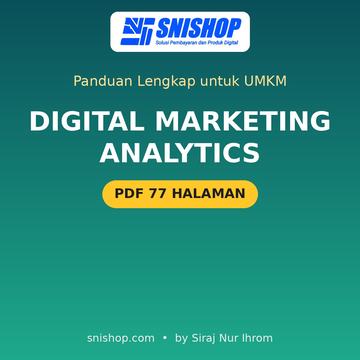 Cover Panduan Digital Marketing Analytics untuk UMKM