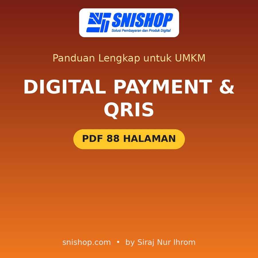 Cover Panduan Digital Payment & QRIS untuk UMKM