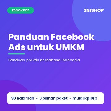 Cover Panduan Facebook Ads untuk UMKM