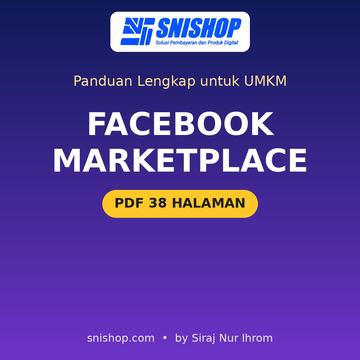 Cover Panduan Facebook Marketplace untuk UMKM