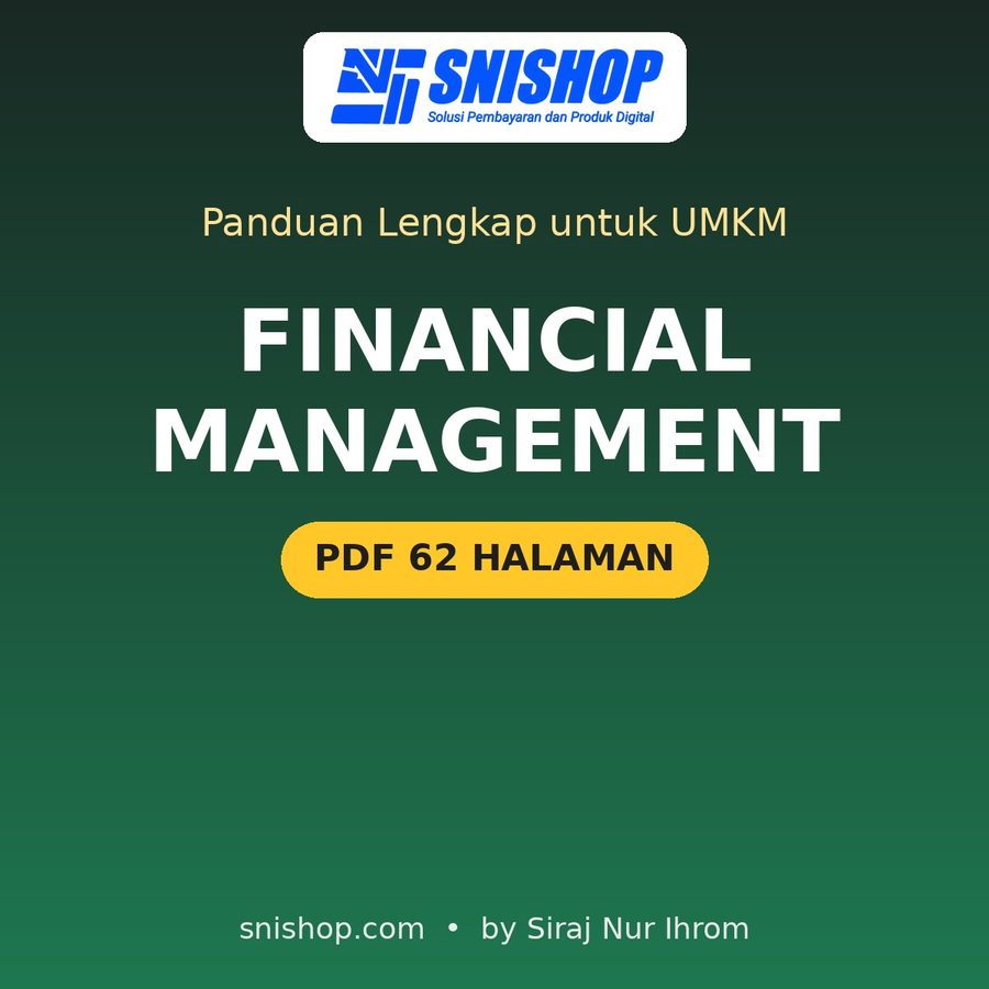 Cover Panduan Financial Management untuk UMKM