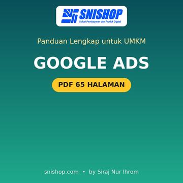 Cover Panduan Google Ads untuk UMKM