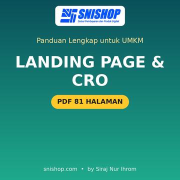 Cover Panduan Landing Page & CRO untuk UMKM