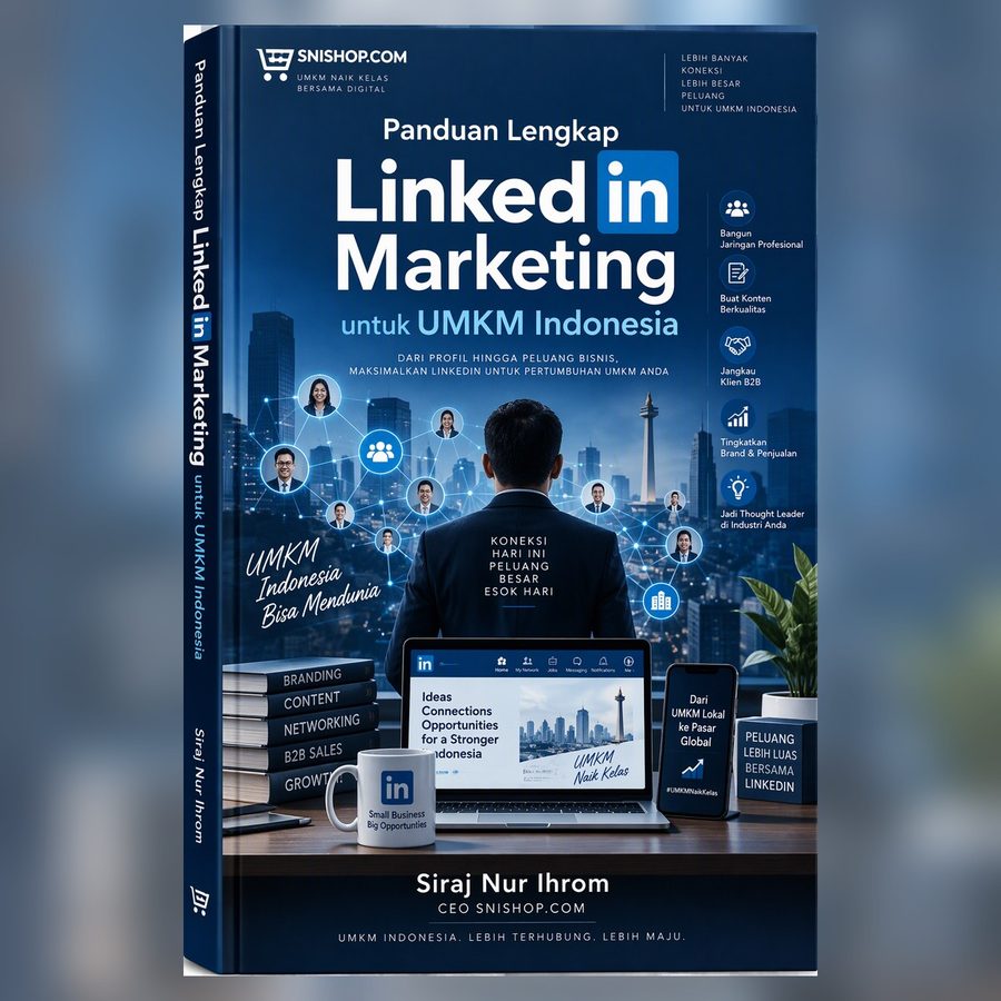 Cover Panduan LinkedIn Marketing untuk UMKM