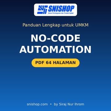 Cover Panduan No-Code Automation untuk UMKM