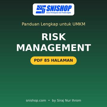 Cover Panduan Risk Management untuk UMKM