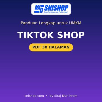 Cover Panduan TikTok Shop untuk UMKM